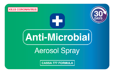 SANITIZING AEROSOL SPRAY