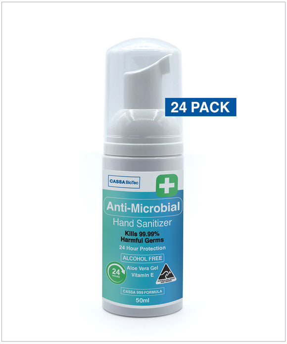 999 (24 Hour) Hand Sanitizer - 50ml (24 Pack)