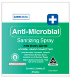 777 Sanitizing Spray - 2.5 Litre Refill (4 Pack)
